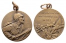 Linnartz 1. Weltkrieg, Belgien, Tragbare Bronzemedaille, Jugen...