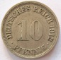 Deutsches Reich 10 Pfennig 1912 F