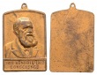 Linnartz Belgien Bronze Erinnerungsmedaille 1912 Hendrik 100 J...
