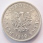 Polen 10 Groszy 1949 Alu