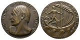 Ungarn; Medaille o.J.  Bronze, 107,43 g, Ø 65 mm