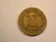 D12 Frankreich  50 Centimes von 1926 in ss/ss+  Originalbilder
