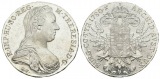 M. Theresia Taler 1780; Nachprägung; Silber, 27,92 g, Ø 40 mm