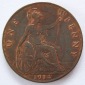 Grossbritannien One 1 Penny 1914 ERHALTUNG !!
