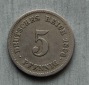 Kaiserreich 5 Pfennig 1896 J  ss