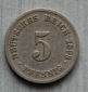 Kaiserreich 5 Pfennig 1893 F  ss