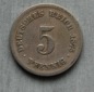 Kaiserreich 5 Pfennig 1875 J  ss