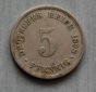 Kaiserreich 5 Pfennig 1898 J  ss