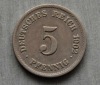 Kaiserreich 5 Pfennig 1902 G  ss
