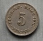 Kaiserreich 5 Pfennig 1910 G ss