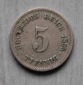 Kaiserreich 5 Pfennig 1895 G  ss