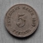 Kaiserreich 5 Pfennig 1899 G  ss