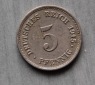 Kaiserreich 5 Pfennig 1915 E   ss