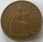 Grossbritannien One 1 Penny 1940