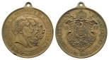 Preussen, Medaille 1888; Bronze, tragbar; 20,75 g, Ø 35 mm