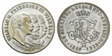 Preussen, Medaille 1910; Bronze versilbert; 12,50 g, Ø 31 mm