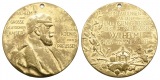 Preussen, Medaille 1897; Bronze vergoldet, gelocht; 31,78 g, ...
