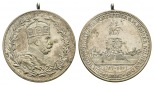 Preussen, Medaille 1897; Versilbert, tragbar; 16,21 g, Ø 34 mm