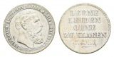 Preußen, Bronzemedaille o.J.; versilbert; 2,02 g, Ø 19,0 mm