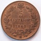 Italien 5 Centesimi 1862 N