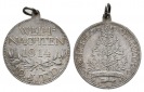 Medaille - Weihnachten 1914; versilbert, tragbar; 10,02 g, Ø ...