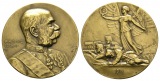 Medaille 1914; Bronze; 53,35 g, Ø 49,7 mm