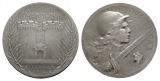 Verdun, Medaille 1916; Silber; 23,61 g, Ø 36,4 mm