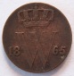 Niederlande 1/2 Cent 1865