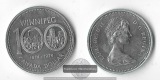Kanada, 1 Dollar Winnipeg 1974 FM-Frankfurt   Feinsilber: 11,66g