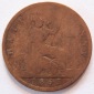 Grossbritannien 1/2 Half Penny 1863