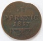 Sachsen Coburg Saalfeld 1 Pfennig 1817