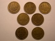 E02  CCCP/Russland  1 Kopeke  1970-1981  7 Münzen Orginalbilder