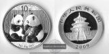 China, 10 Yuan 2009 Panda mit sitzendem Jungtier FM-Frankfurt ...