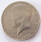 USA Kennedy 1/2 Half Dollar 1976 D