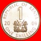 · HAHN (2005-2010): KENIA ★ 1 SHILLING 2009 VZGL STEMPELGLA...