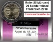 Rolle...2 Euro Sondermünze 2010...70. J. Apell des 18. Juni C...