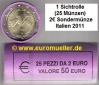 Rolle...2 Euro Sondermünze 2011...Vereinigung Italiens