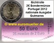 Rolle...2 Euro Sondermünze 2012...Guimaraes...unc.