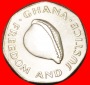 · SIEBENECK MIT MUSCHEL: GHANA ★ 200 CEDIS 1998 uSTG STEMPE...