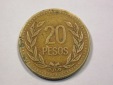 E21  Kolumbien  20 Pesos  1990 in ss  Originalbilder