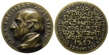 Schleswig Holstein, Karl Freiherr von Stein; Medaille 1957; Ga...