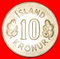 · GROSSBRITANNIEN 4 GEISTEN (1967-1980): ISLAND ★ 10 KRONER...