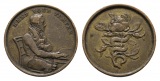 Spielmarke o.J.; Bronze, Ø 21,7 mm