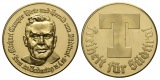 Südtirol, Medaille o.J.; vergoldet, 19,24 g, Ø 39,1 mm
