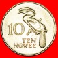 · GROSSBRITANNIEN: SAMBIA ★ 10 NGWEE 1987 VOGEL! OHNE VORB...