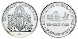 Schneeberg, Bergbau-Medaille 1996; 999 AG, 11,05 g, Ø 30,1 mm