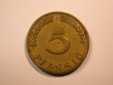 E23 BRD  5 Pfennig 1949 G Bank dt. Länder in ss  Originalbilder