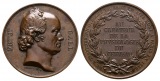 Linnartz Medicina in Numis Bronzemedaille 1828, Franz Jos. Gal...
