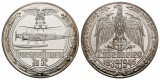 Linnartz 2. Weltkrieg Silbermedaille, Transportflugzeug - Ju 5...