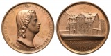 Weimar-Schillers Haus, Medaille 1847; moderne Nachbildung; Kup...